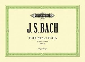 Bild des Verkufers fr Toccata and Fugue in D minor BWV 565 for Organ zum Verkauf von Smartbuy