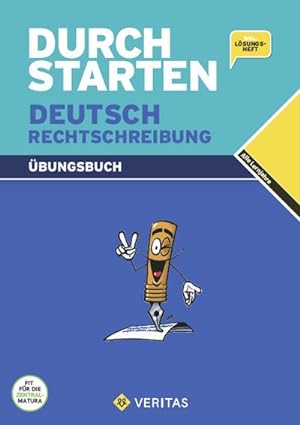 Image du vendeur pour Durchstarten - Deutsch - Bisherige Ausgabe - Alle Lernjahre : Rechtschreibung - Dein bungsbuch - bungsbuch mit Lsungen mis en vente par Smartbuy