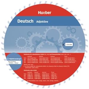 Bild des Verkufers fr Wheel. Deutsch Adjektive. Sprachdrehscheibe zum Verkauf von Smartbuy