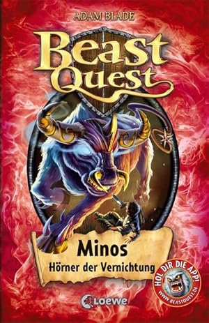 Immagine del venditore per Beast Quest 50 - Minos, Hrner der Vernichtung : Band 50 venduto da Smartbuy