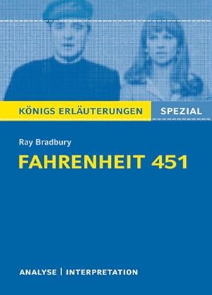 Bild des Verkufers fr Fahrenheit 451 : Textanalyse und Interpretation mit ausfhrlicher Inhaltsangabe und Prfungsaufgaben mit Lsungen (Knigs Erluterungen) zum Verkauf von Smartbuy