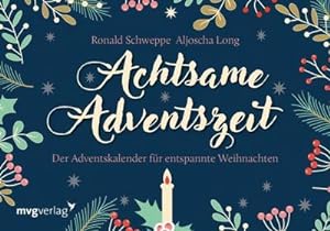 Seller image for Achtsame Adventszeit. Hardcover-Ausgabe : Der Adventskalender fr entspannte Weihnachten. Mit Trchen zum Aufschneiden for sale by Smartbuy