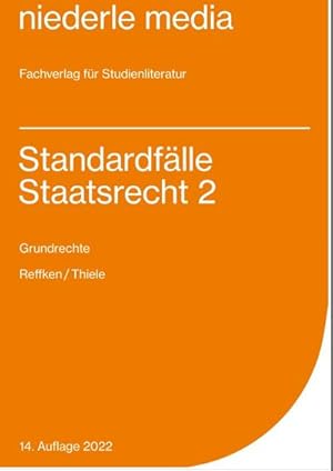 Bild des Verkufers fr Standardflle Staatsrecht II : Grundrechte zum Verkauf von Smartbuy