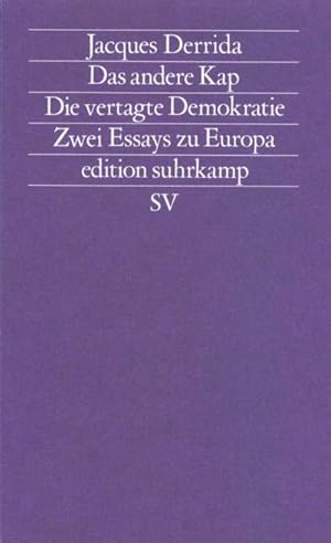 Bild des Verkufers fr Das andere Kap. Die aufgeschobene Demokratie : Zwei Essays zum Verkauf von Smartbuy