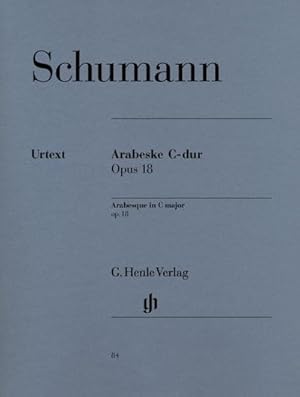 Bild des Verkufers fr Schumann, Robert - Arabeske C-dur op. 18 : Instrumentation: Piano solo zum Verkauf von Smartbuy