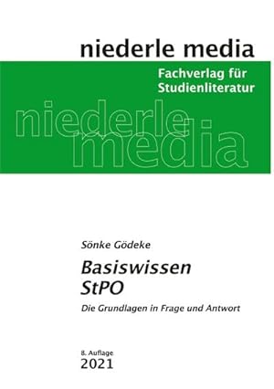 Bild des Verkufers fr Basiswissen StPO : Die Grundlagen in Frage und Antwort zum Verkauf von Smartbuy