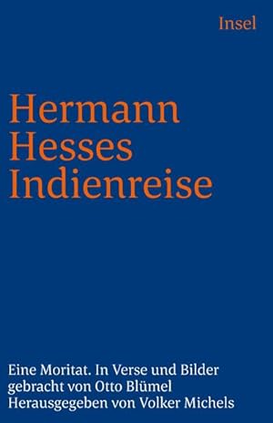 Seller image for Hermann Hesses Indienreise. Grodruck : Ein Moritat for sale by Smartbuy