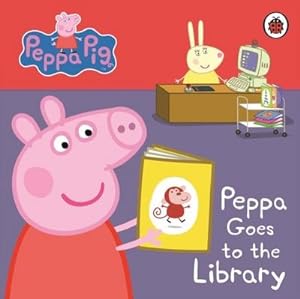Bild des Verkufers fr Peppa Pig: Peppa Goes to the Library: My First Storybook zum Verkauf von Smartbuy