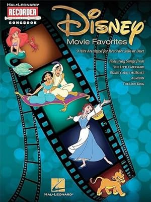 Seller image for Disney Movie Favorites : Recorder Songbook - 9 Hits Arranged for Recorder Solo or Duet for sale by Smartbuy