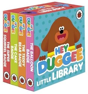 Seller image for Hey Duggee: Little Library, 4 Vols. : The Balloon Badge; The Teddy Bear Badge; The Cake Badge; The Super Squirrel Badge for sale by Smartbuy