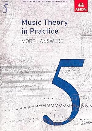 Bild des Verkufers fr Music Theory in Practice Model Answers, Grade 5 zum Verkauf von Smartbuy