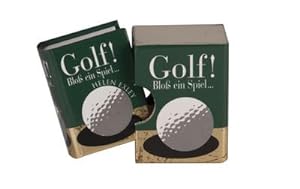 Bild des Verkufers fr Golf! Blo ein Spiel . . . : Minibuch im Schuber zum Verkauf von Smartbuy