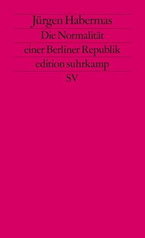 Bild des Verkufers fr Die Normalitt einer Berliner Republik zum Verkauf von Smartbuy