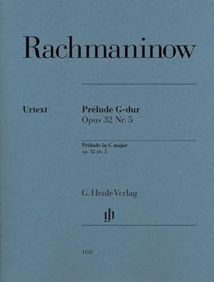 Bild des Verkufers fr Sergej Rachmaninow - Prlude G-dur op. 32 Nr. 5 : Besetzung: Klavier zu zwei Hnden zum Verkauf von Smartbuy