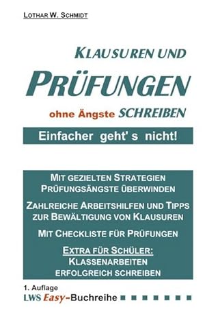Seller image for Klausuren und Prfungen ohne ngste schreiben for sale by Smartbuy