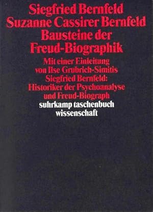Immagine del venditore per Bausteine der Freud-Biographik : Eingel., hrsg. u. bertr. v. Ilse Grubrich-Simitis venduto da Smartbuy