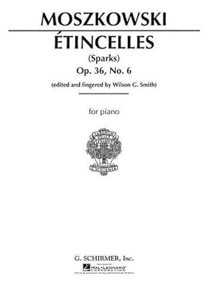 Bild des Verkufers fr Etincelles, Op. 36, No. 6 : Piano Solo zum Verkauf von Smartbuy