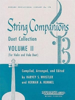 Bild des Verkufers fr String Companions, Volume 2 : Violin and Viola Duet Collection Published in Score Form zum Verkauf von Smartbuy