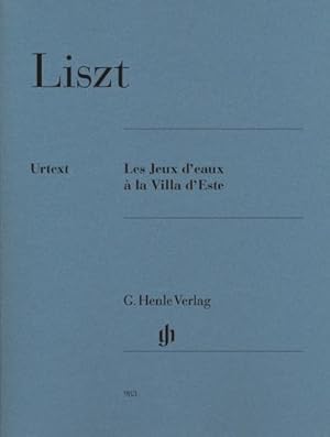 Immagine del venditore per Franz Liszt - Les Jeux d'eaux  la Villa d'Este : Besetzung: Klavier zu zwei Hnden venduto da Smartbuy