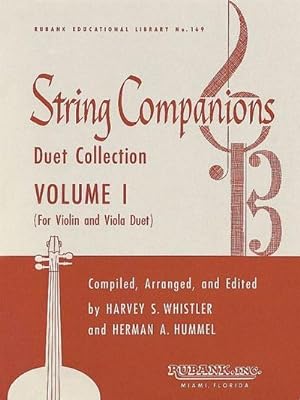 Bild des Verkufers fr String Companions, Volume 1 : Violin and Viola Duet Collection Published in Score Form zum Verkauf von Smartbuy