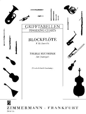 Image du vendeur pour Grifftabelle fr Blockflte ((F-Alt, barocke Griffweise) : Blockflte (F-Alt, barocke Griffweise). mis en vente par Smartbuy