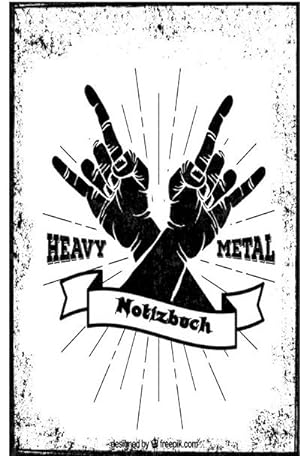 Bild des Verkufers fr Heavy Metal Horny Notizbuch fr Metal und Rock Fans, 60 Blankoseiten : Tagebuch, Festivaltagebuch, Konzertplaner, Terminplaner, Geschenk zum Verkauf von Smartbuy