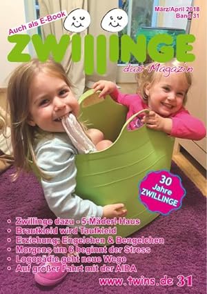 Bild des Verkufers fr Zwillinge - das Magazin Mrz/April 2018 zum Verkauf von Smartbuy