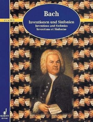 Bild des Verkufers fr Inventionen : BWV 772 - 786. Klavier. zum Verkauf von Smartbuy