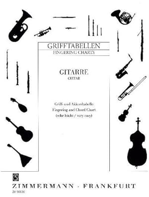 Image du vendeur pour Grifftabelle fr Gitarre : Griff- und Akkordtabelle (sehr leicht). Gitarre. mis en vente par Smartbuy