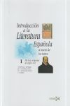 Seller image for Introduccin a la literatura espaola a travs de los textos I for sale by Agapea Libros