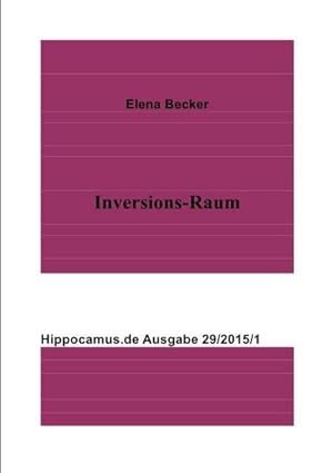 Image du vendeur pour hippocamus.de / Inversions-Raum : Hippocamus Ausgabe 29/2015/1 mis en vente par Smartbuy