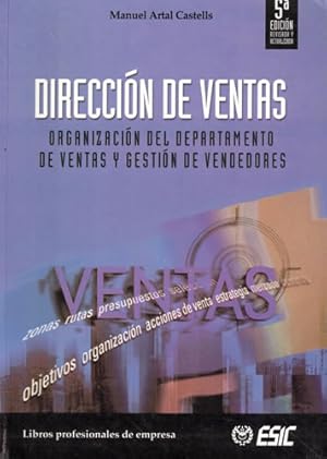 Imagen del vendedor de Direccin de ventas. Organizacin del departamento de ventas y gestin de vendedores a la venta por Librera Cajn Desastre