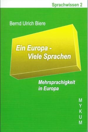 Seller image for Ein Europa - Viele Sprachen : Mehrsprachigkeit in Europa for sale by Smartbuy