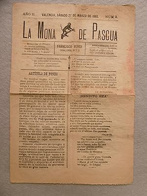 LA MONA DE PASCUA. Año II. Nº 2.