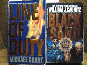 Seller image for LINE OF DUTY / BLACK SAND for sale by The Book Abyss