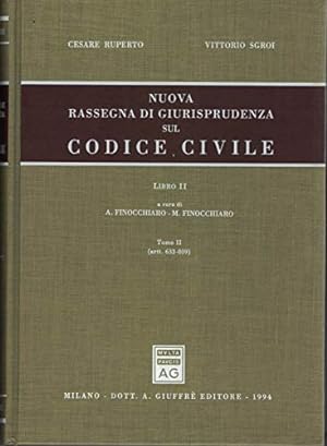 Image du vendeur pour Nuova rassegna di giurisprudenza sul Codice civile. Artt. 633-809 (Vol. 2/ tomo 2) mis en vente par librisaggi