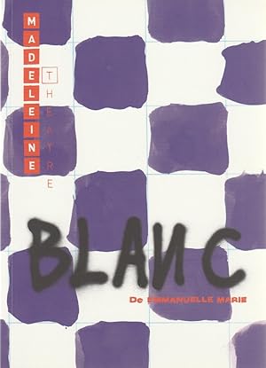 Seller image for Programmheft Emmanuelle Marie BLANC September 2006 for sale by Programmhefte24 Schauspiel und Musiktheater der letzten 150 Jahre