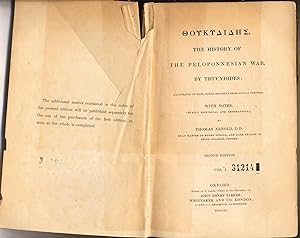 The History of the Peloponnesian War. Illustrated by Maps, taken entirely from actual surveys, wi...