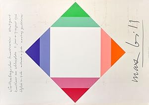 Württembergischer Kunstverein. 1976. [Plakat, Signierter Original-Farbsiebdruck mit handschriftli...