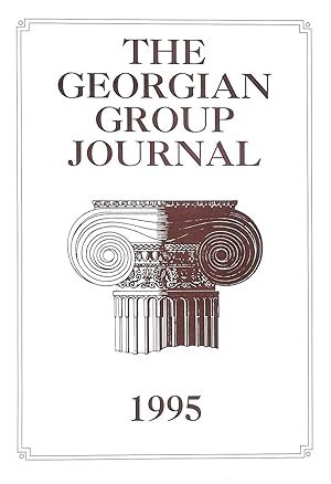 Seller image for Georgian Group Journal 1995 for sale by M Godding Books Ltd