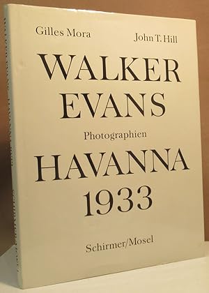 Imagen del vendedor de Walker Evans. Havanna 1933. Photographien 1933. a la venta por Dieter Eckert