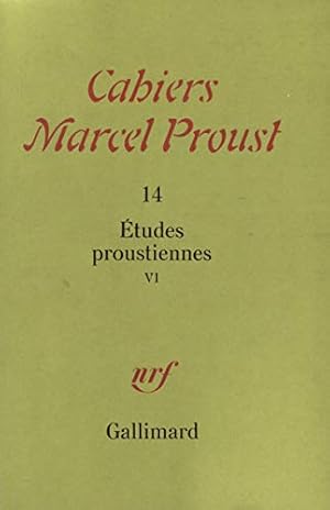 Bild des Verkufers fr tudes proustiennes (Tome 6) zum Verkauf von librairie philippe arnaiz