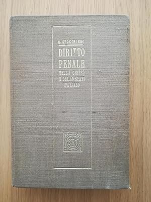 Seller image for Diritto penale della Chiesa e dello Stato italiano for sale by librisaggi