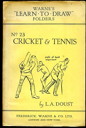 Immagine del venditore per Warne's Learn to Draw Folders | No. 23: Cricket and Tennis. venduto da Little Stour Books PBFA Member