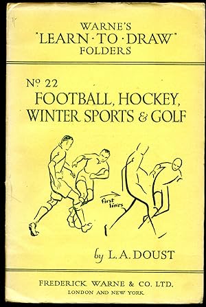 Immagine del venditore per Warne's Learn to Draw Folders | No. 22: Football, Hockey, Winter Sports and Golf. venduto da Little Stour Books PBFA Member