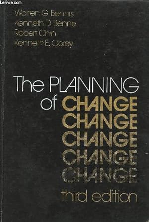 Imagen del vendedor de The planning of change a la venta por Le-Livre