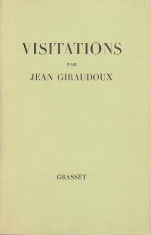 Visitations. Édition Originale.