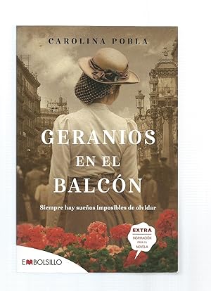 Bild des Verkufers fr Geranios en el balcn. zum Verkauf von Librera El Crabo