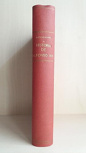 Bild des Verkufers fr Historia del reinado de Don Alfonso XIII. Melchor Fernndez Almagro. Montaner y Simn, 1934. zum Verkauf von Bibliomania