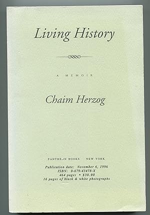 Seller image for Living History: A Memoir for sale by Monroe Stahr Books